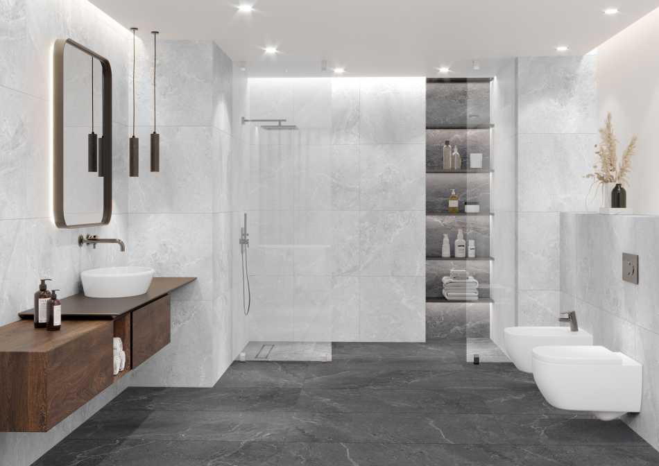 CERAMICA LIMONE ESTELLO GREY ET12 PŁYTKA GRESOWA 59,7X59,7