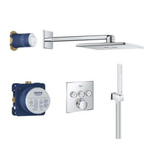 GROHE RAINSHOWER 310 SMART ACTIVE CUBE 34706000 ZESTAW PRYSZNICOWY TERMOSTATYCZNY