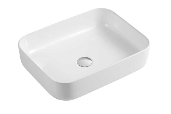 EMPORIA BARI 02 LT-2195 UMYWALKA NABLATOWA 50X39X14 , BIAŁY