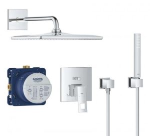 GROHE EUROCUBE 25238000 ZESTAW WANNOWO-NATRYSKOWY PODTYNKOWY, CHROM