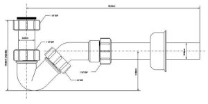 MCALPINE HC23 SYFON BIDETOWY