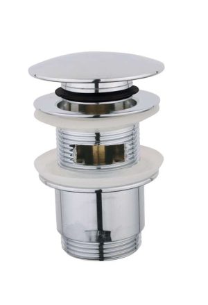 EMPORIA HF1087-Y CLICK-CLACK KOREK UMYWALKOWY, Z PRZELEWEM, CHROM