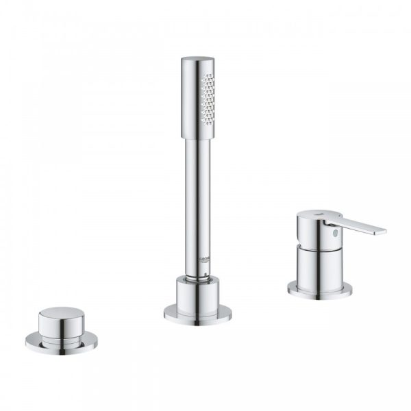 GROHE 19965001 LINEARE BATERIA WANNOWA 3-OTWOROWA, CHROM