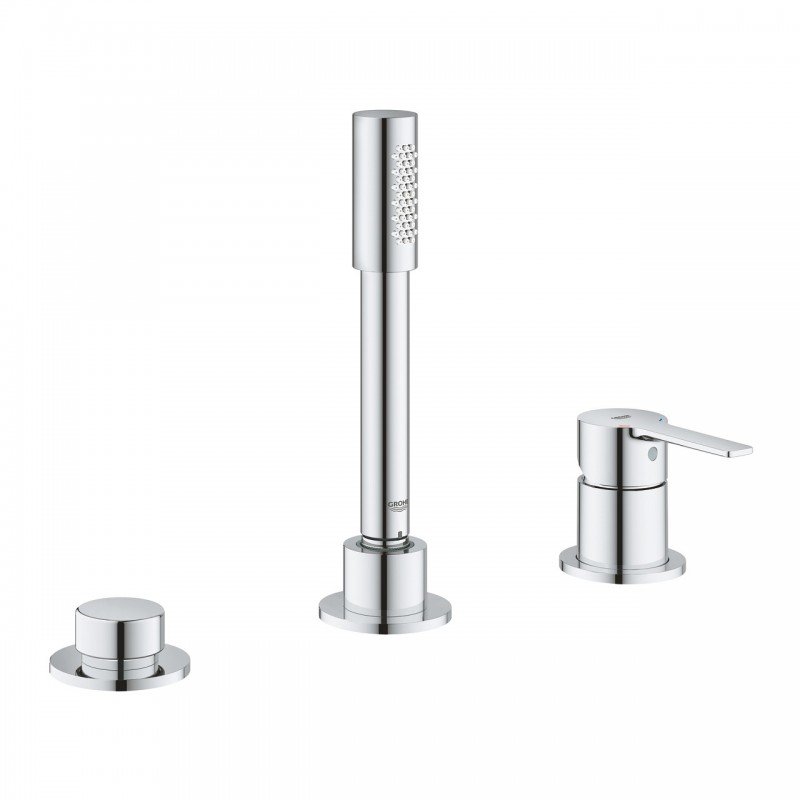 GROHE 19965001 LINEARE BATERIA WANNOWA 3-OTWOROWA, CHROM