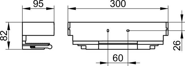 KEUCO EDITION 11 11159010000 KOSZYK PRYSZNICOWY ZE&nbsp;ŚCIĄGACZKĄ