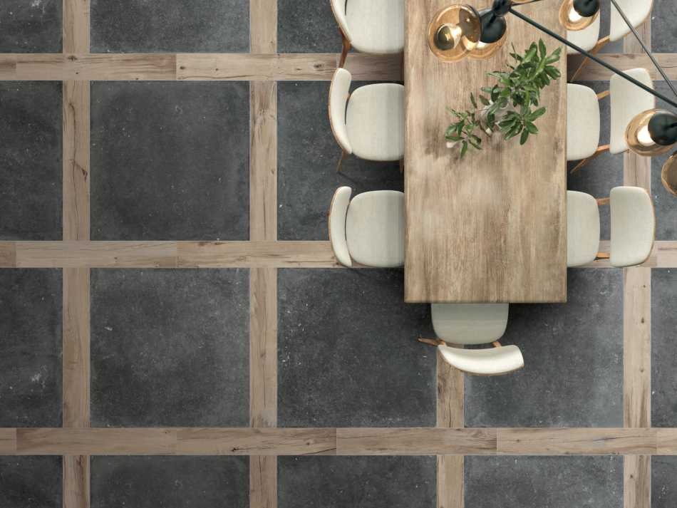 FLAVIKER NORDIK STONE BLACK 0003750 PŁYTKA GRESOWA 120X120