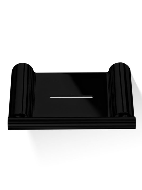 DECOR WALTHER 0521660 MK WSS MIKADO MYDELNICZKA MONTOWANA NA&nbsp;ŚCIANIE, CZARNY MAT