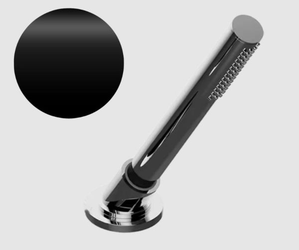 GRAFF PHASE 2397800BK SŁUCHAWKA PRYSZNICOWA NAWANNOWA CZARNA