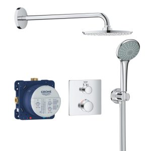 GROHE 34734000 GROHTERM, ZESTAW PRYSZNICOWY PODTYNKOWY Z DESZCZOWNICĄ RAINSHOWER COSMOPOLITAN 210