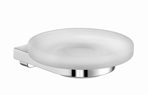 KEUCO 41455019000 INDUSTRIE 14, MYDELNICZKA SZKLANA, UCHWYT CHROM