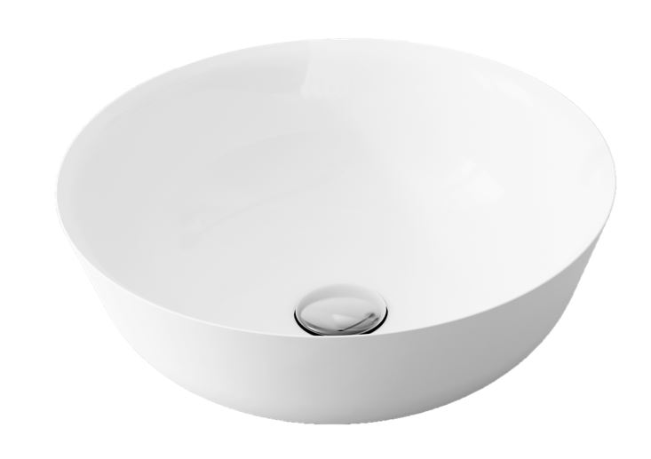 MARMITE NOA 0003 UMYWALKA STAWIANA NA BLACIE FI 41,5 CM BIAŁY POŁYSK , EVERMITE