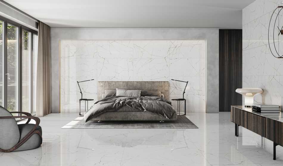 CERAMICA LIMONE MARMO WHITE POLER PŁYTKA GRESOWA 60X120