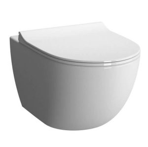 VITRA 7748B401-0075 / 7748B001-0101 SENTO, MISKA WC BEZKOŁNIERZOWA, 54 CM, BIAŁY MAT