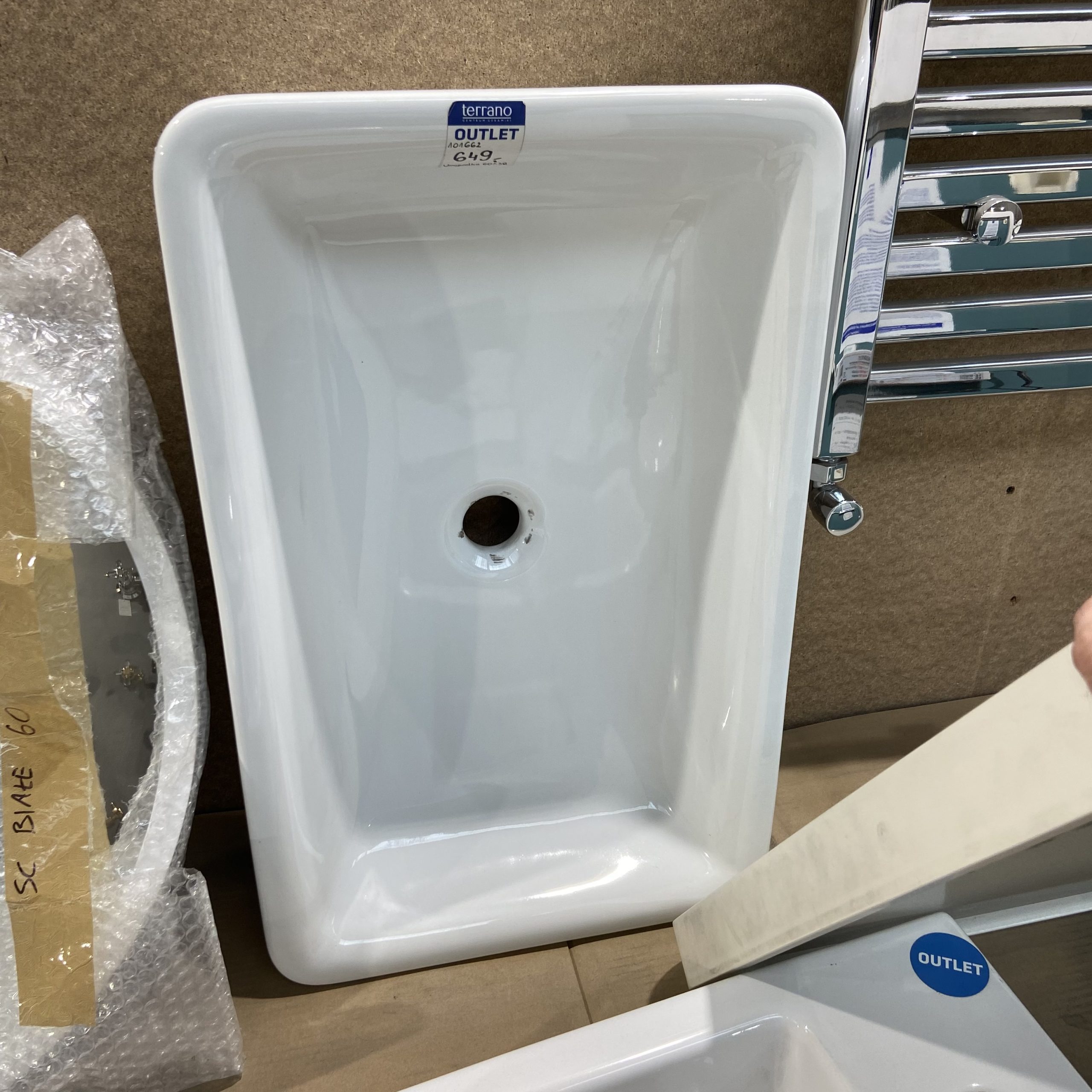 OUTLET: GSI 908311 SAND, UMYWALKA STAWIANA NA&nbsp;BLACIE, 60X38