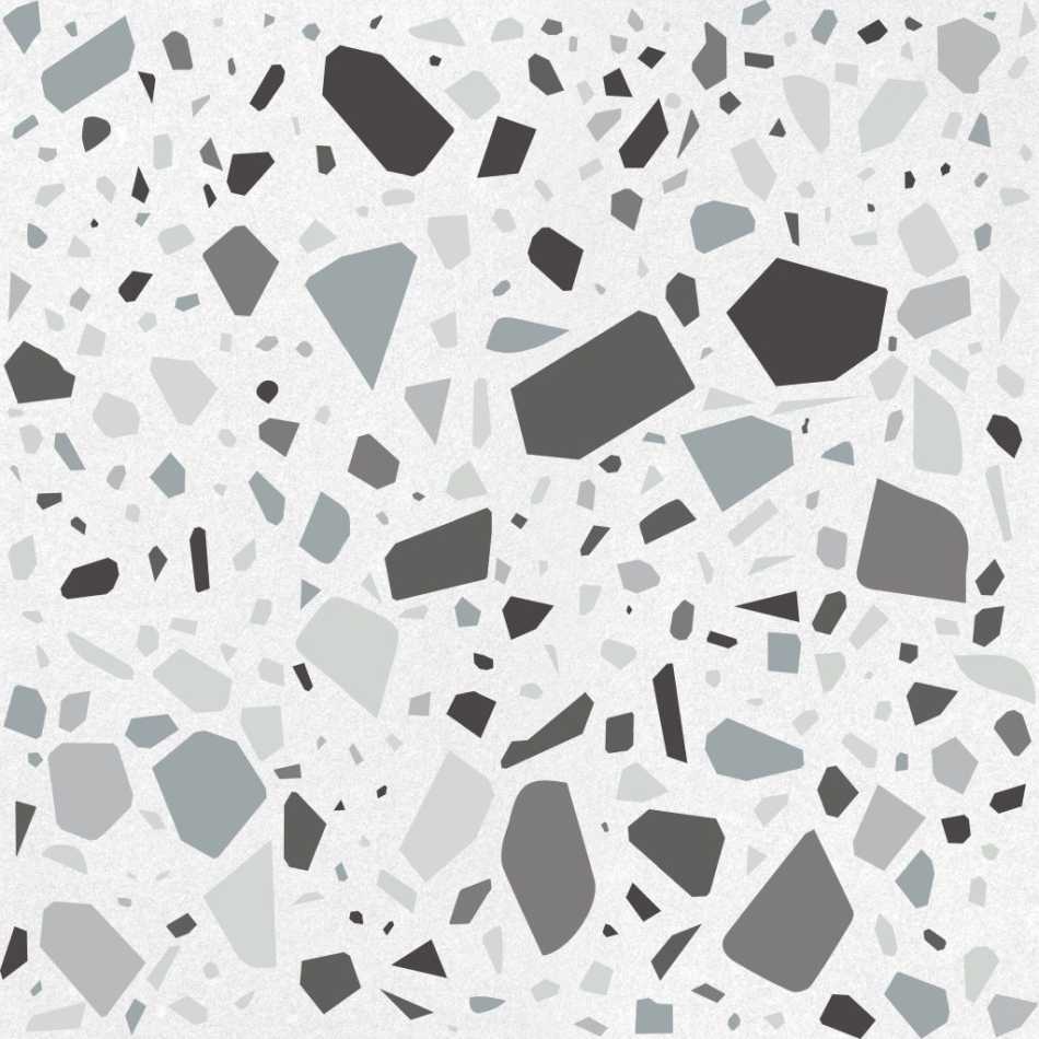 QUINTESSENZA CONFETTI BIANCO/GRIGIO CNF101M PŁYTKA GRESOWA 18,6X18,6 -  Terrano