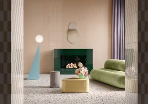QUINTESSENZA FARGBLOCK SMERALDO LUCIDO FGB107L PŁYTKA GRESOWA 5X15