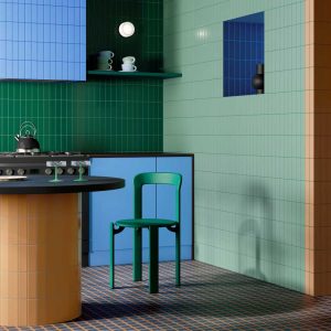 QUINTESSENZA FARGBLOCK MENTA LUCIDO FGB106L PŁYTKA GRESOWA 5X15