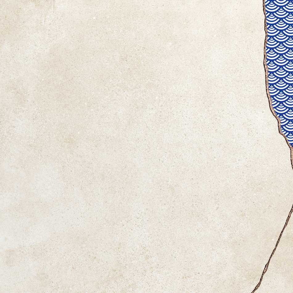 FIORANESE KINTSUGI JAPAN HIBI MOONLIGHT KTJ601R PŁYTKA GRESOWA 60,4X60,4