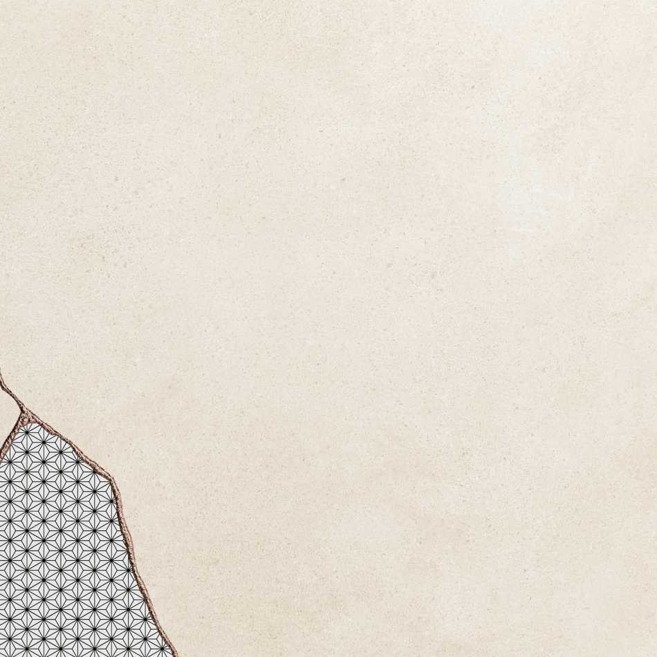 FIORANESE KINTSUGI JAPAN HIBI MOONLIGHT KTJ601R PŁYTKA GRESOWA 60,4X60,4