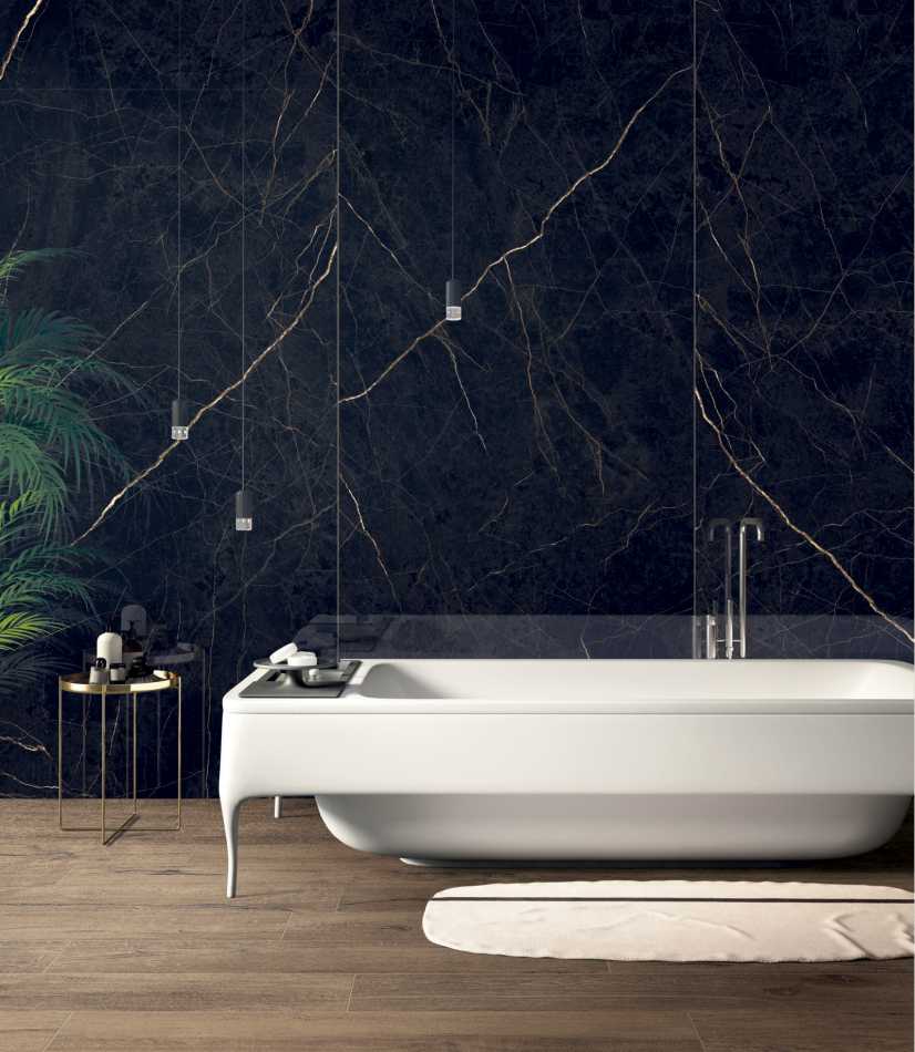 FLAVIKER SUPREME EVO NOIR LAURENT LUX 0008712 PŁYTKA GRESOWA 120X280