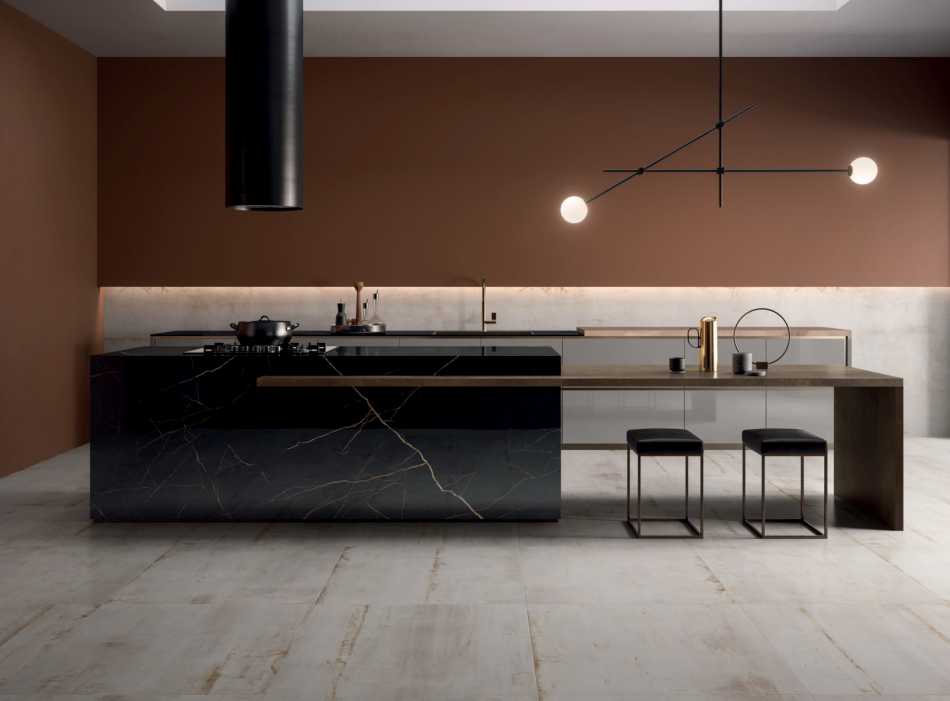 FLAVIKER SUPREME EVO NOIR LAURENT LUX 0008712 PŁYTKA GRESOWA 120X280