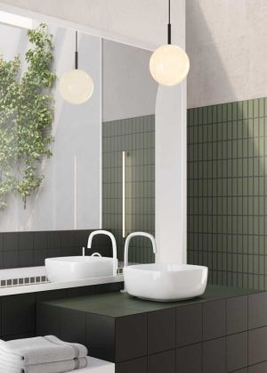 QUINTESSENZA OLTRE3 NERO/VERDE OTR112M PŁYTKA GRESOWA 18,6X18,6