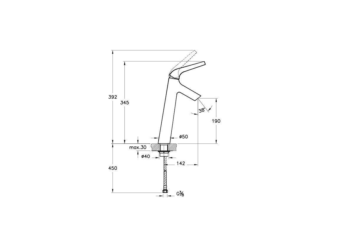 OUTLET: VITRA A42301EXP NEST TRENDY, BATERIA UMYWALKOWA WYSOKA, CHROM