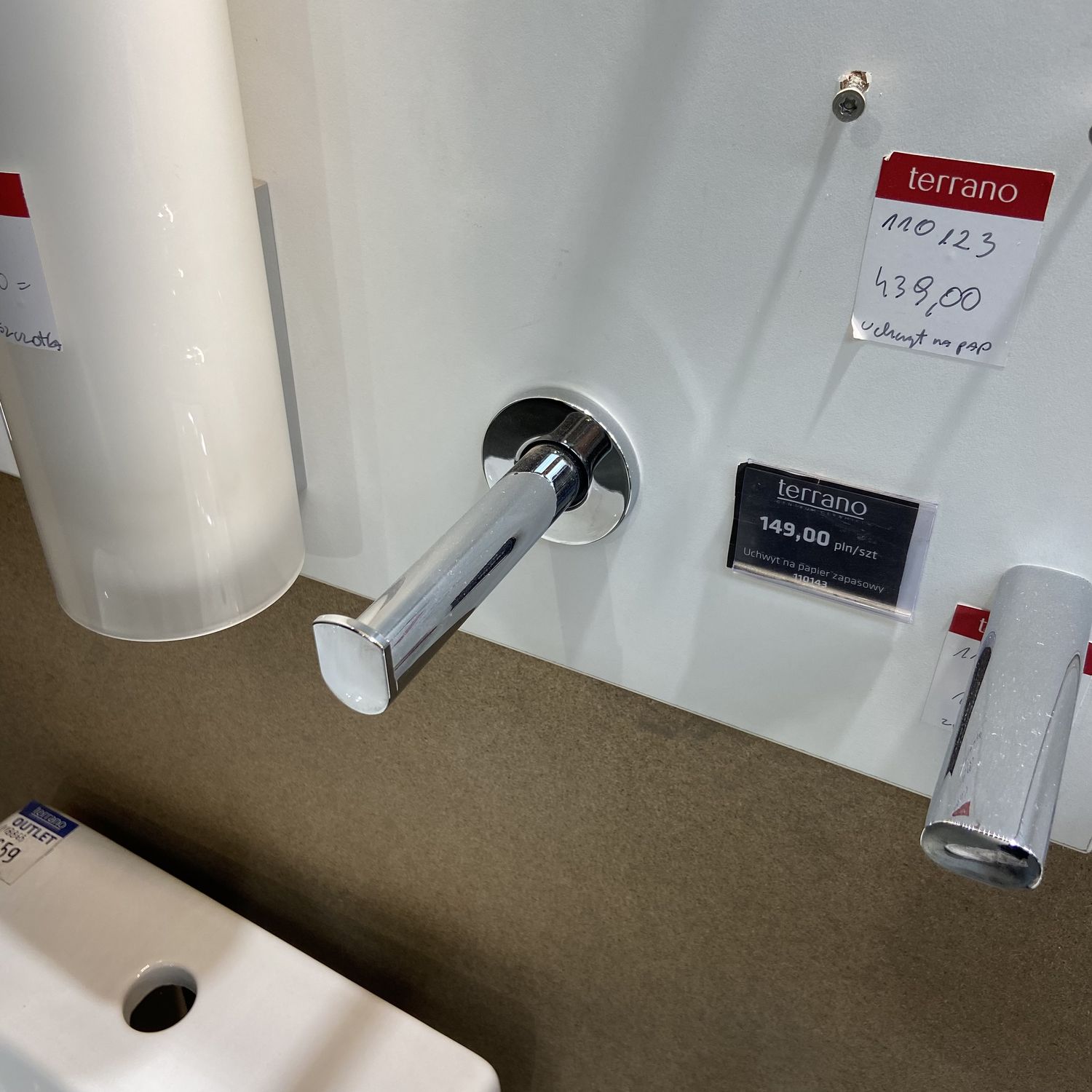 OUTLET: KEUCO 14963010000 PLAN, UCHWYT NA&nbsp;PAPIER, ZAPAS