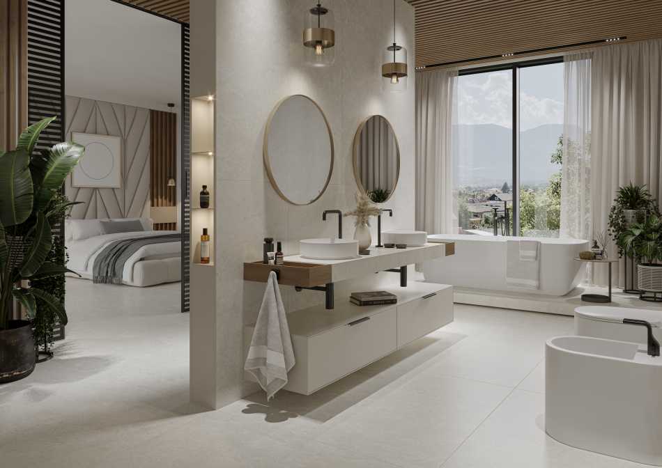 CERAMICA LIMONE AVIANO WHITE PŁYTKA GRESOWA 59,7X119,7
