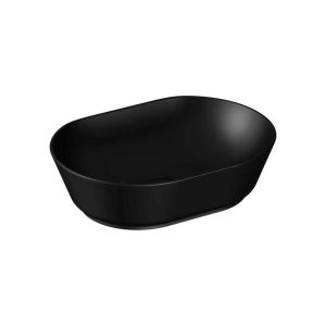 VITRA GEO 7427B083-0016 UMYWALKA NABLATOWA 54,5X40 , CZARNY MAT
