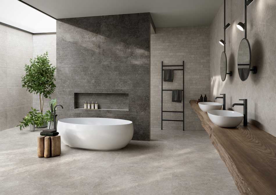 NOVABELL LANDSTONE GRAVEL LST10RT PŁYTKA GRESOWA 60X60