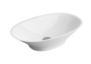 EMPORIA NEA0002 UMYWALKA NABLATOWA 61X35X14,5 , SNOW WHITE