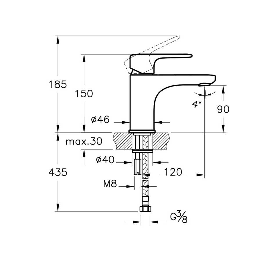 VITRA ROOT ROUND A4270523EXP BATERIA UMYWALKOWA , ZŁOTY