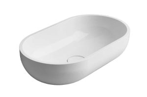 EMPORIA FIRA002 UMYWALKA NABLATOWA 60X35X17 , SNOW WHITE