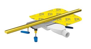 EMPORIA SLIM ODPŁYW LINIOWY RYNNA KRATKA ZŁOTY POLER