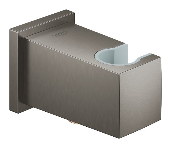 GROHE EUPHORIA CUBE 26370AL0 KOLANKO PRZYŁĄCZENIOWE ŚCIENNE, DN 15, BRUSHED HARD GRAPHITE