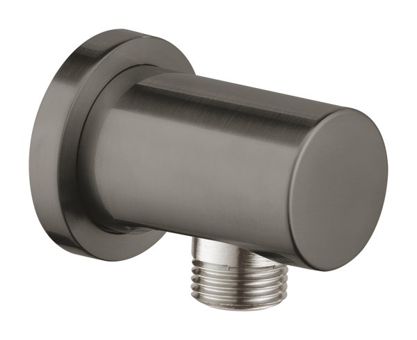 GROHE RAINSHOWER 27057AL0 KOLANKO PRZYŁĄCZENIOWE ŚCIENNE, BRUSHED HARD GRAPHITE