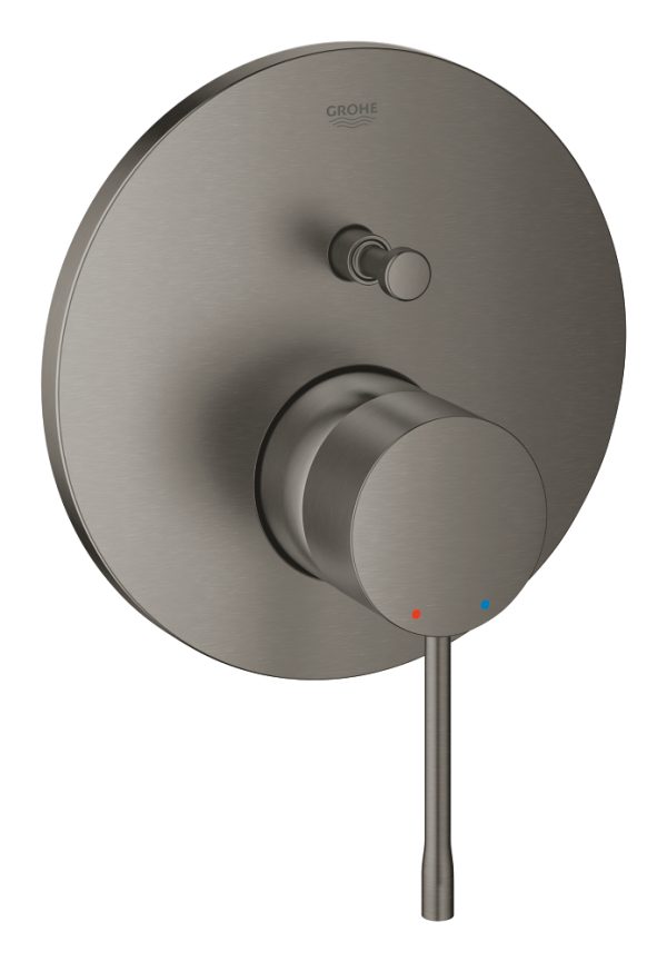 GROHE ESSENCE PROFESSIONAL 24167AL1 BATERIA WANNOWO- PRYSZNICOWA (TYLKO DO SMART BOX – 35600000), BRUSHED HARD GRAPHITE