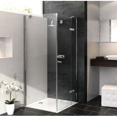 HUPPE ENJOY 4T0205092322 DRZWI SKRZYDŁOWE 4-KĄT CZĘŚCIOWO W&nbsp;RAMIE, Z&nbsp;ELEMENTEM STAŁYM, 120 CM