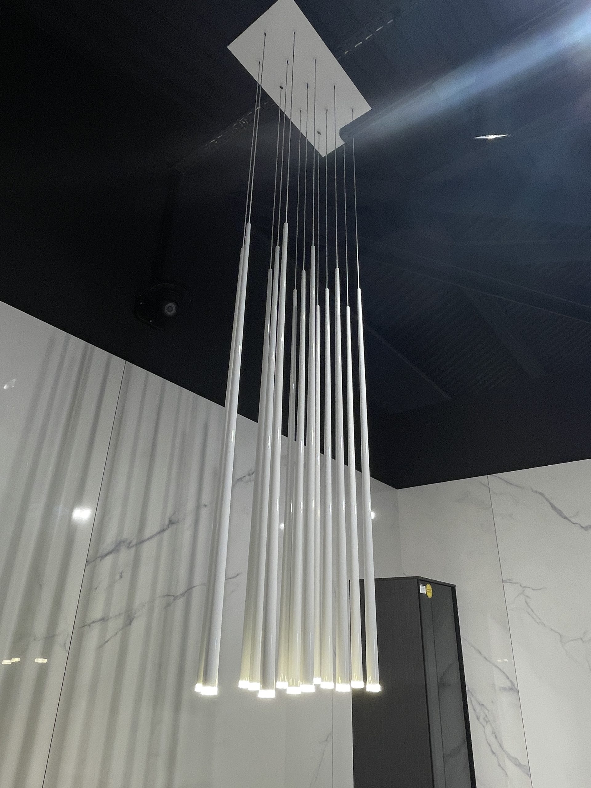 OUTLET: VIBIA SLIM 093703/1A LAMPA WISZĄCA, KOLOR BIAŁY LAKIER (WŁÓKNO)