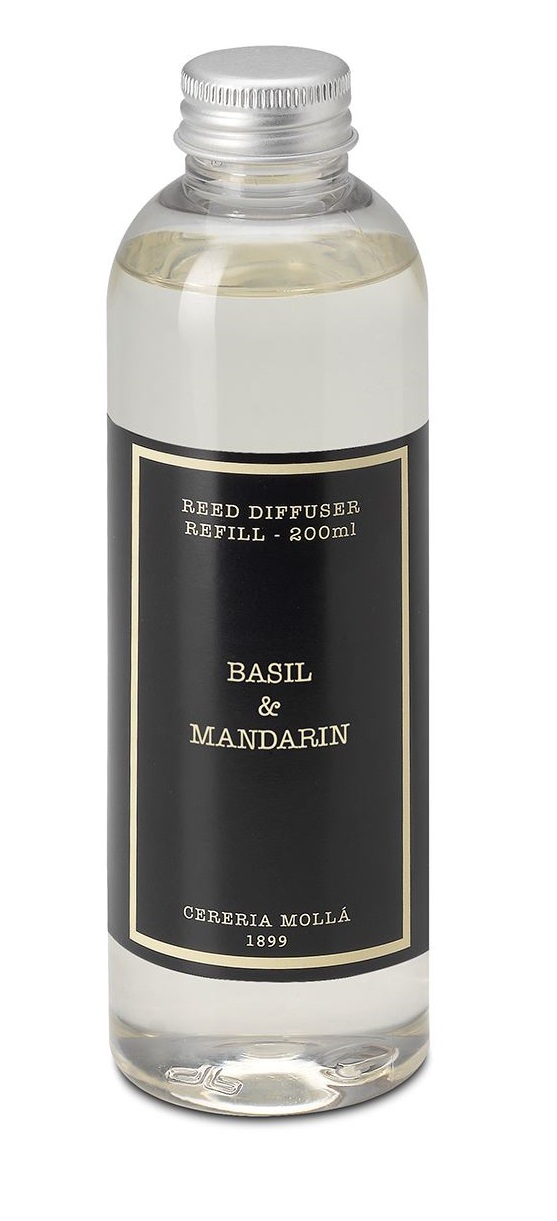 CERERIA MOLLA CM-1348 BASIL AND MANDARIN ZAPAS DO&nbsp;DYFUZORA 200 ML