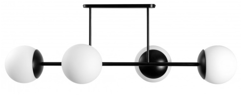 UMMO KOP D LAMPA SUFITOWA KPD420S3 IP44 4xE27 CZARNA