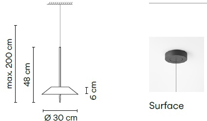 VIBIA LAMPA WISZĄCA 552007/1B MAYFAIR KOLOR GREEN + GRAPHITE LED ekspozycja