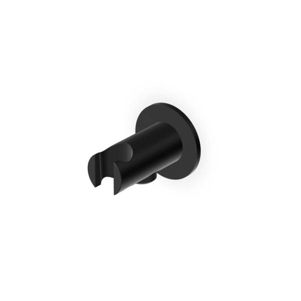 ZUCCHETI Z93793.XP81 PRZYŁĄCZE KĄTOWE Z&nbsp;UCHWYTEM SŁUCHAWKI , BRUSHED TOTAL BLACK