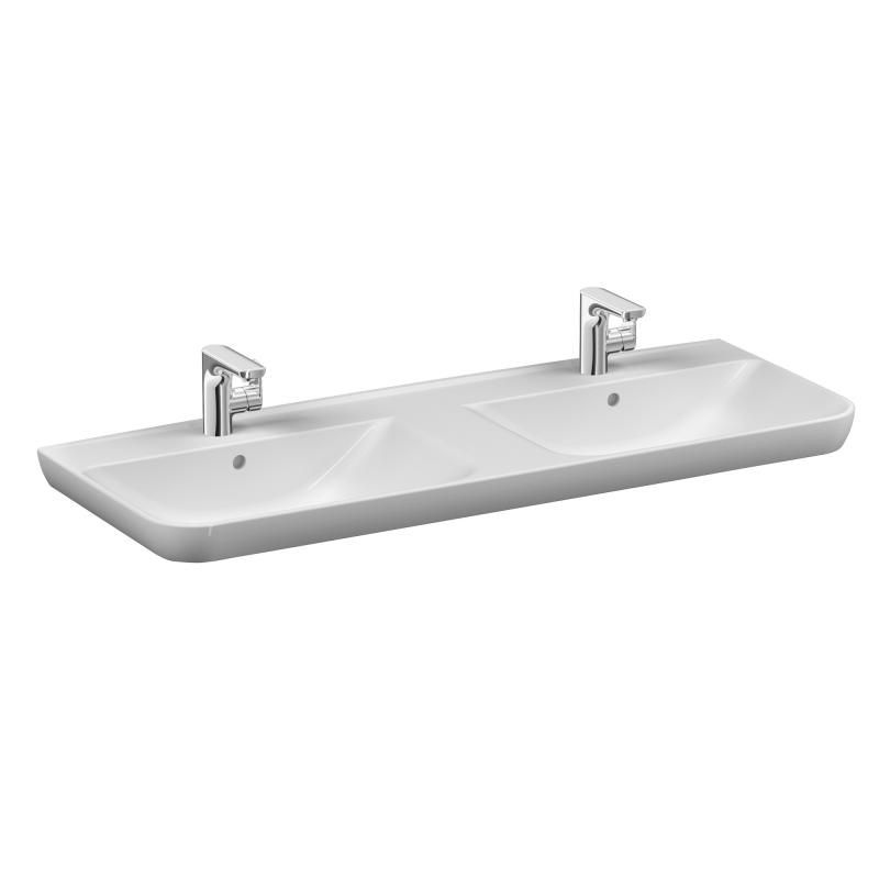 VITRA SENTO 5949B003-0001 UMYWALKA PODWÓJNA 130X48 CM