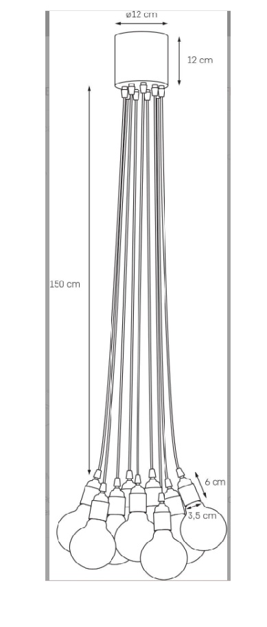 KASPA LAMPA WISZĄCA 10373910 MORE