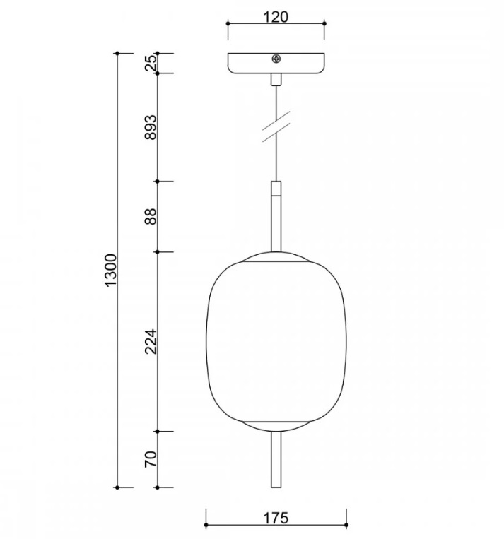 UMMO LAMPA WISZĄCA ŁAZIENKOWA EM0122PS0 EPLI MINI CZARNA IP44