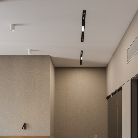 AQFORM LAMPA PODTYNKOWA 30225-M930-W3-00-12 MIXLINE 160 LED M930 54° CZARNA