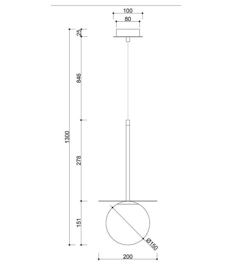 UMMO LAMPA WISZĄCA IP44 BRB111PS0 BORRA B BIAŁA