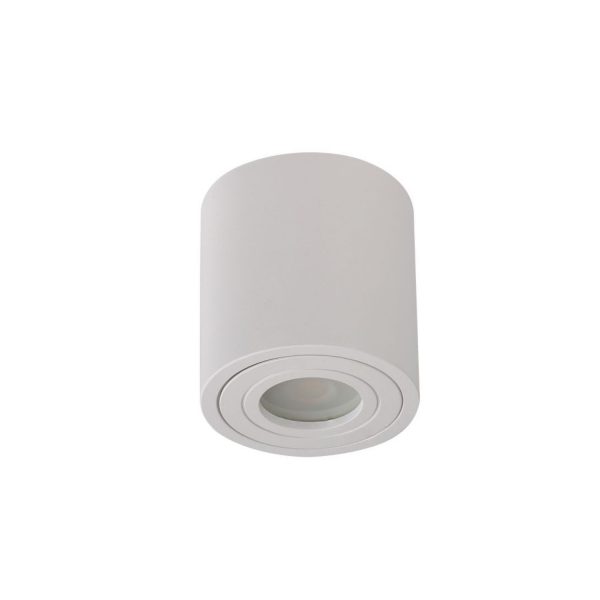 AZZARDO LAMPA NATYNKOWA AZ2690 BRANT ROUND IP44 BIAŁA